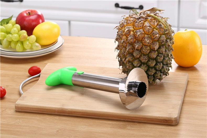 1Pc Stainless Steel Easy to use Pineapple Peeler