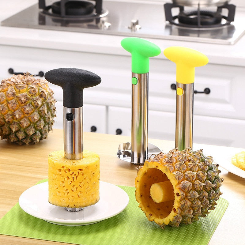 1Pc Stainless Steel Easy to use Pineapple Peeler