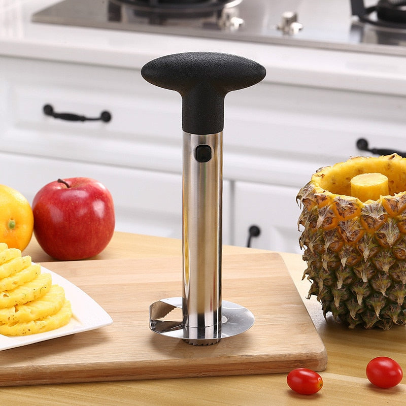 1Pc Stainless Steel Easy to use Pineapple Peeler